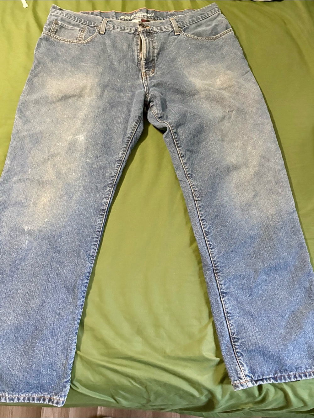 Eddie Bauer Relaxed Light Blue Denim Jeans